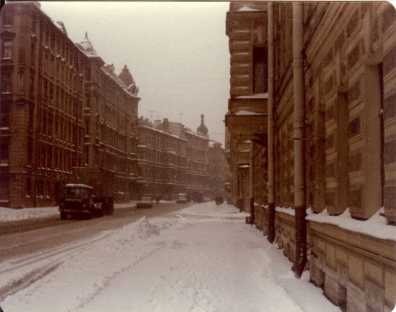 Ulitsa Radishcheva, Leningrad, 1977