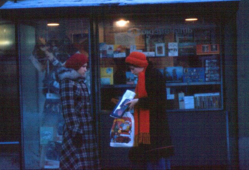 Kiosk in Leningrad, 1976