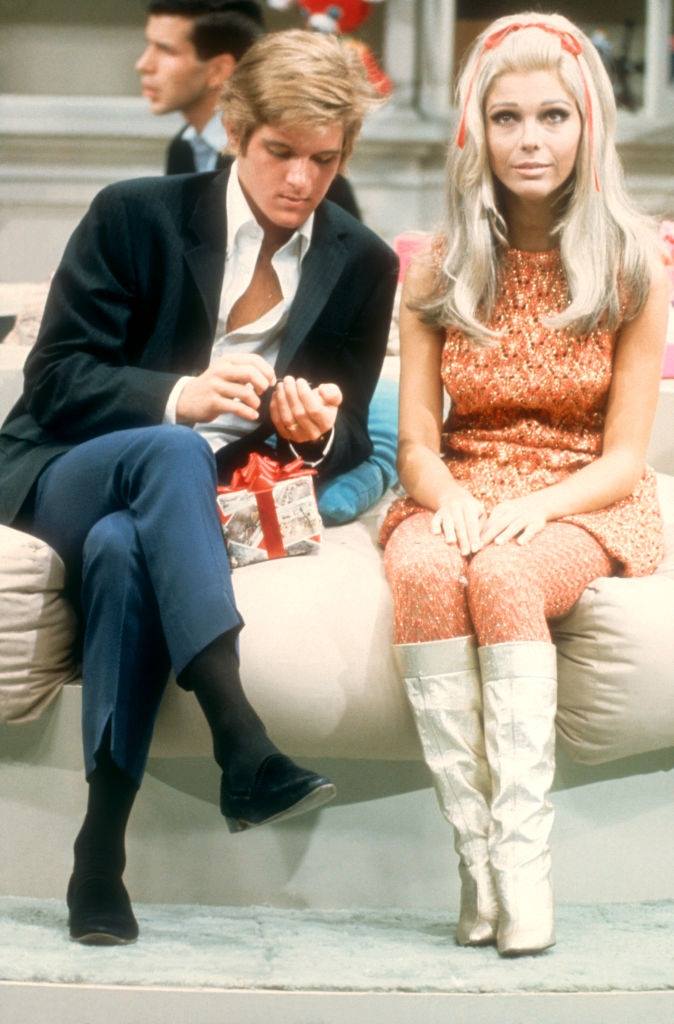 Nancy Sinatra with Dino Martin, 1968.