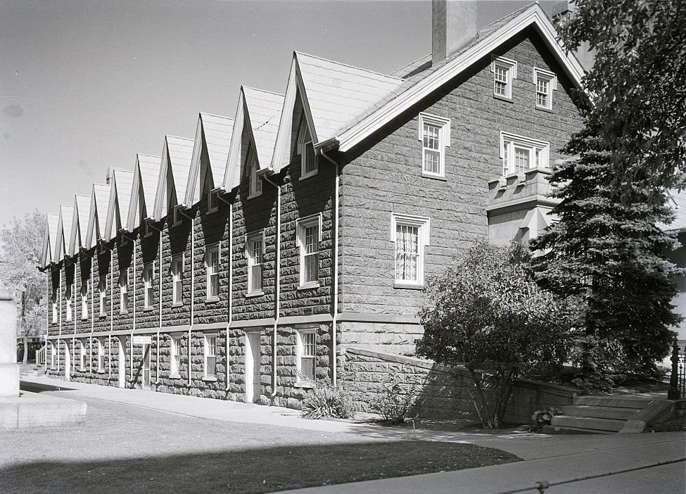 Brigham Young's Gabled House, Salt Lake City, 1940s.