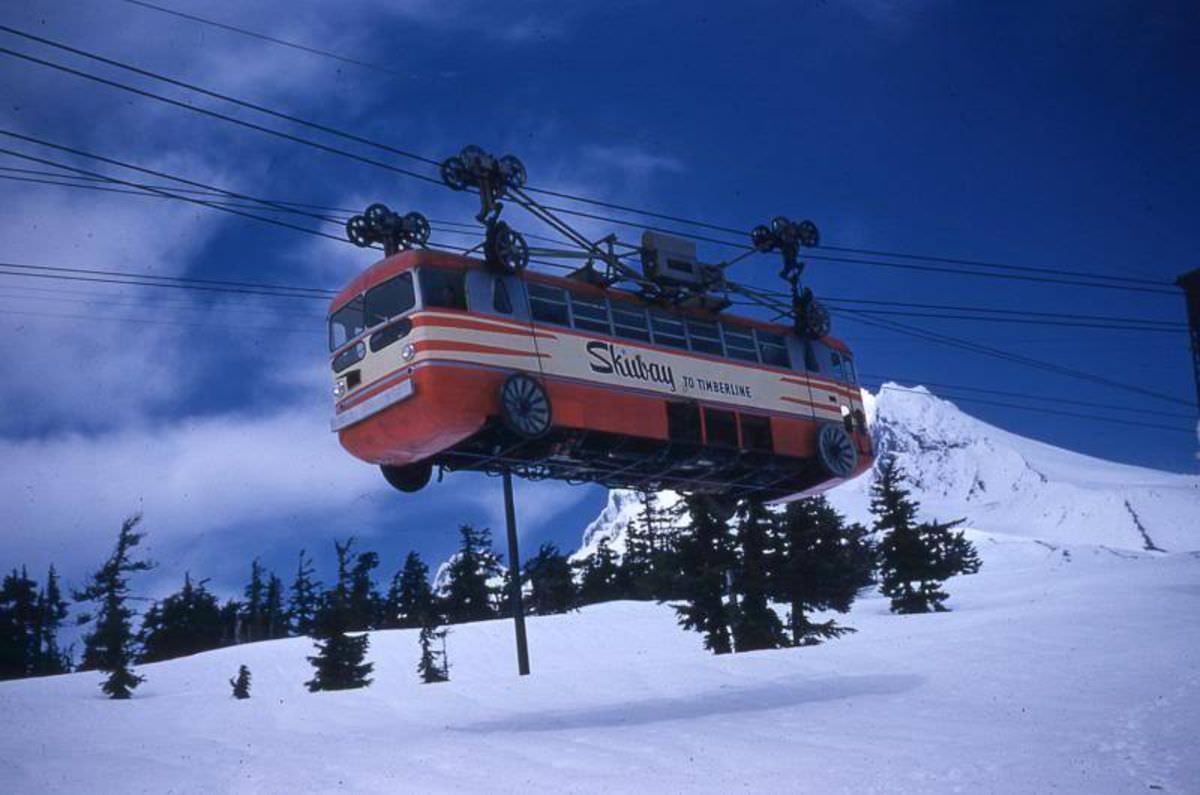 Skiway: The Flying Trams in Mount Hood, Oregon in the 1950s