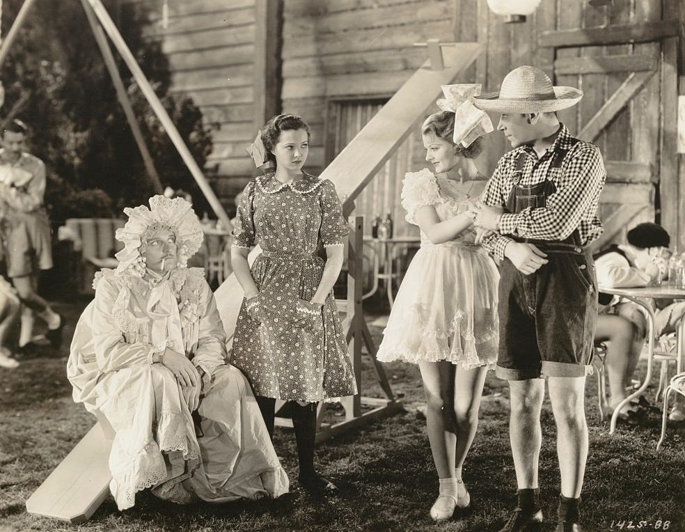 Sylvia Sidney with George Meeker and George Raft, 1933.