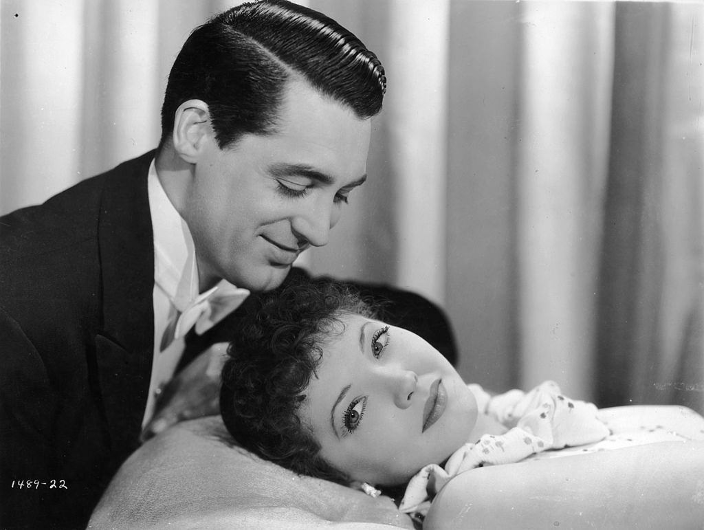 Sylvia Sidney with Cary Grant in the movie 'Thirty-Day Princess', 1934.