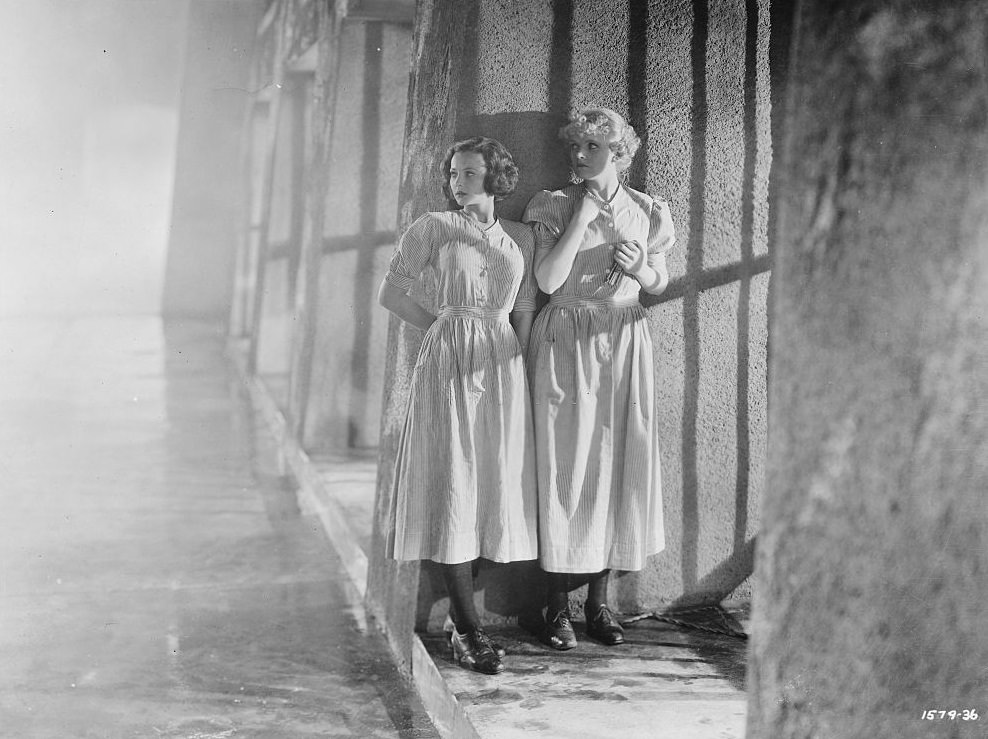 Sylvia Sidney in the movie 'Mary Burns Fugitive', 1935.