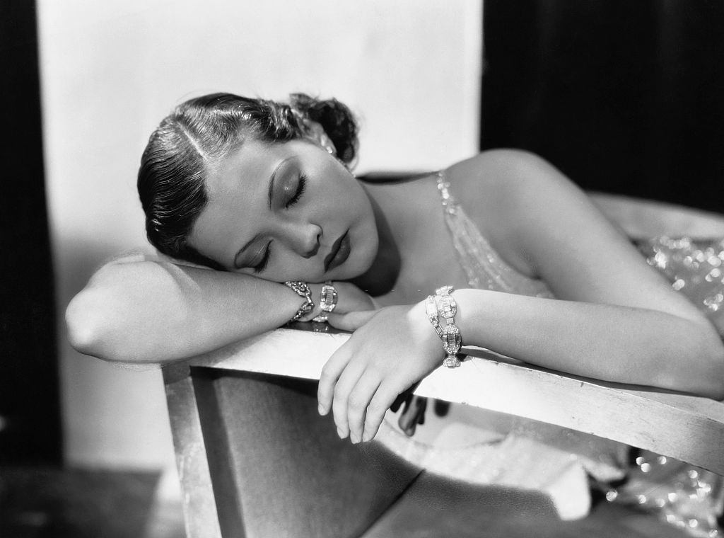 Sylvia Sidney Reclining, 1935.