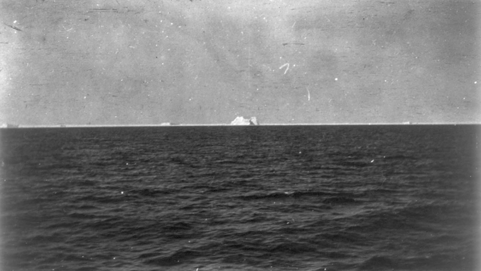 The iceberg that sank the Titanic.
