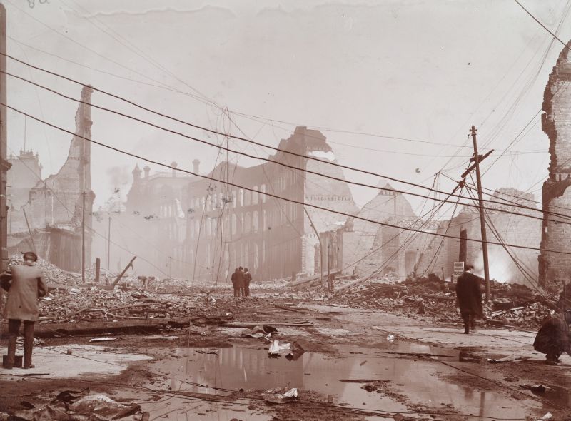 Front St. West, looking east from Bay St.