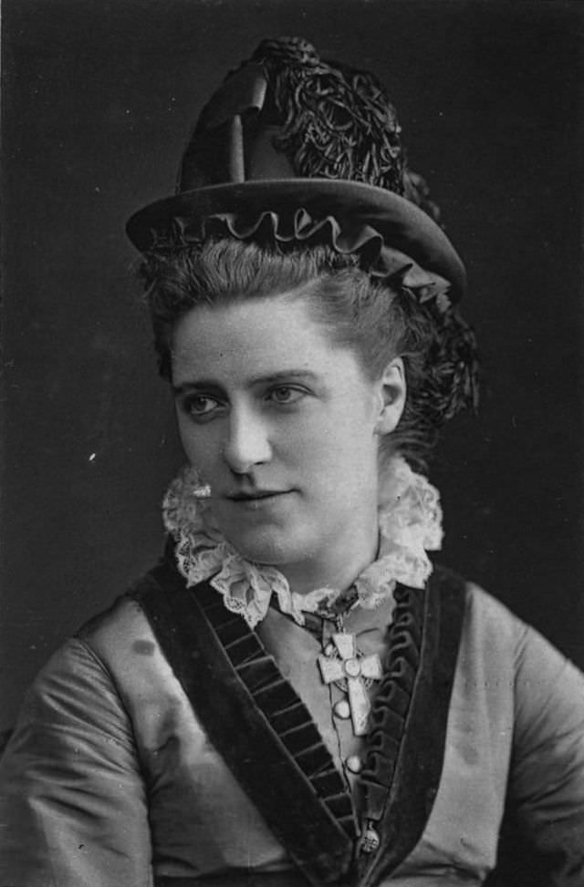 Miss Ada Cavendish, 1860s