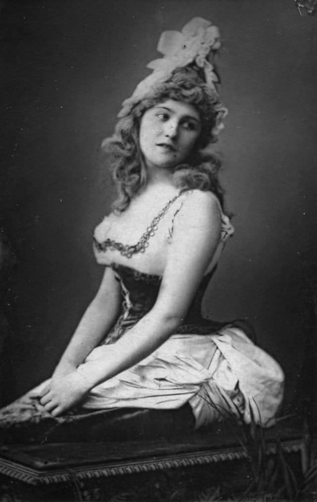 Miss Belle Bilton, 1880s