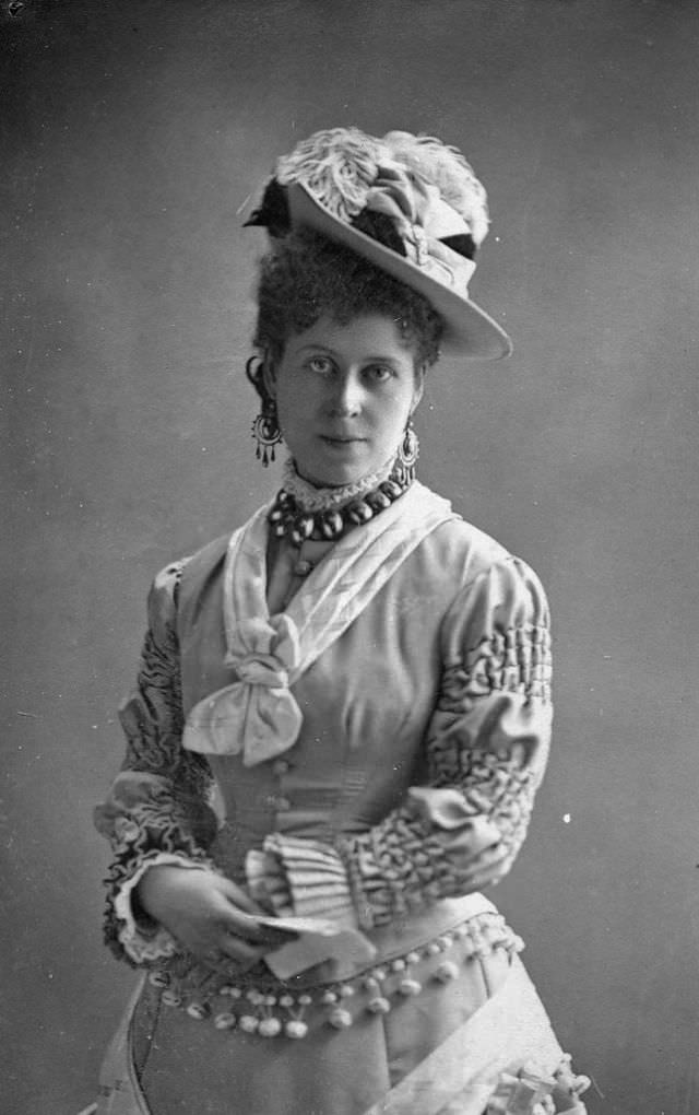 Miss Caroline Hill, 1870s