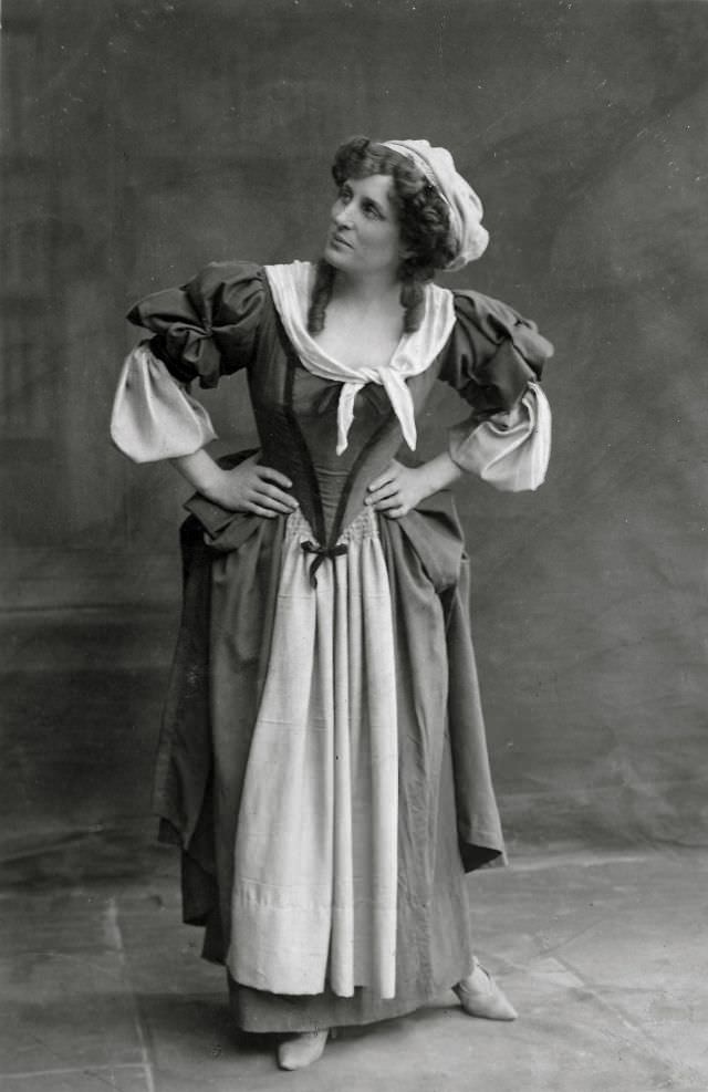 Miss Evelyn Mary Millard, 1890s