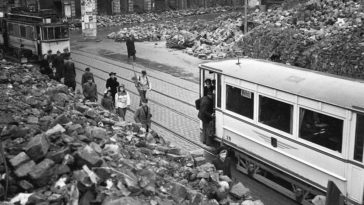 Dresden reconstruction after WWII