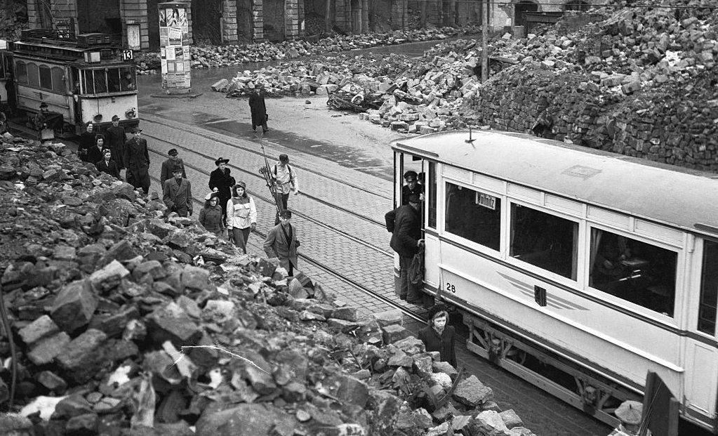 Dresden reconstruction after WWII