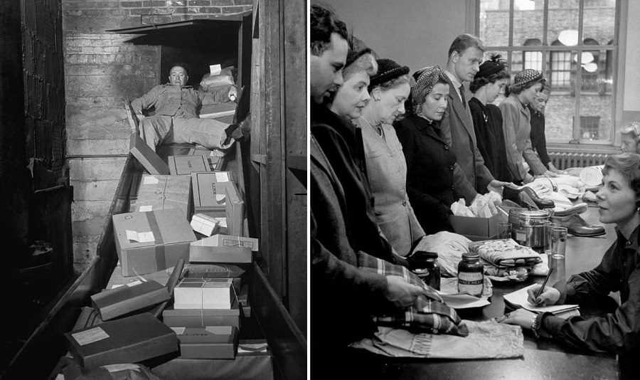 Holiday shopping season Macys 1948