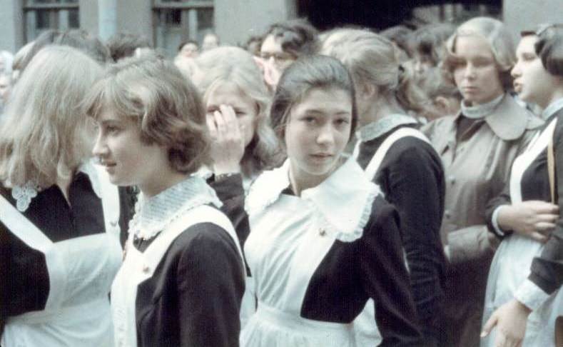 Leningrad street life 1970s