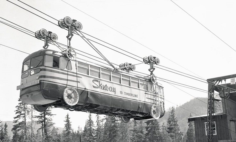 Skiway: The Flying Trams in Mount Hood, Oregon in the 1950s