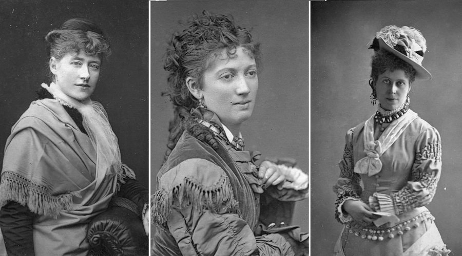 Beautiful Portraits of Victorian Actresses from the Late-19th Century