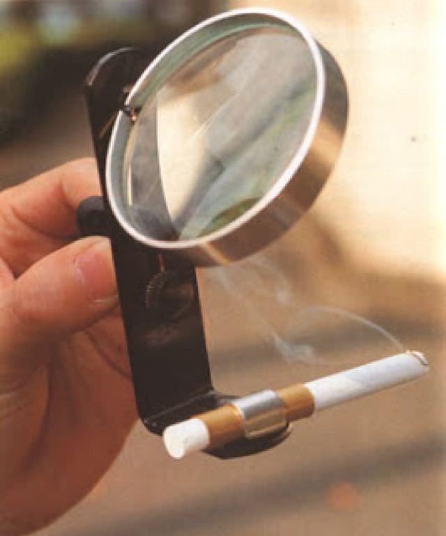 Solar-Powered Cigarette Lighter