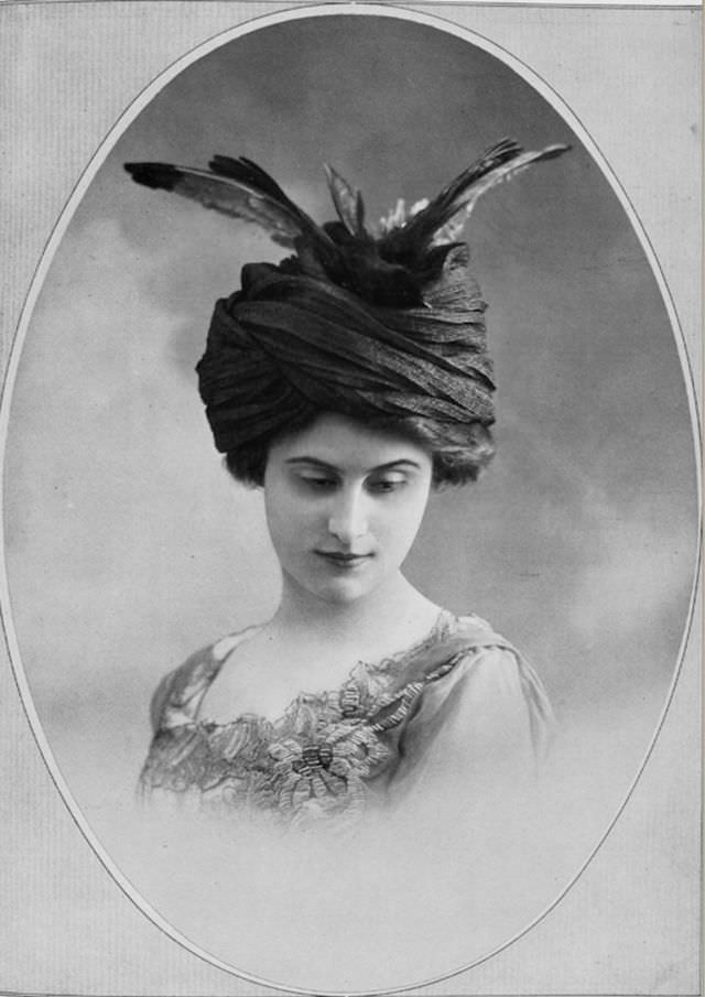 Strange Birds Hats for Women from the Early 1900s