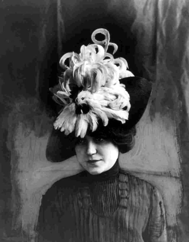 Strange Birds Hats for Women from the Early 1900s