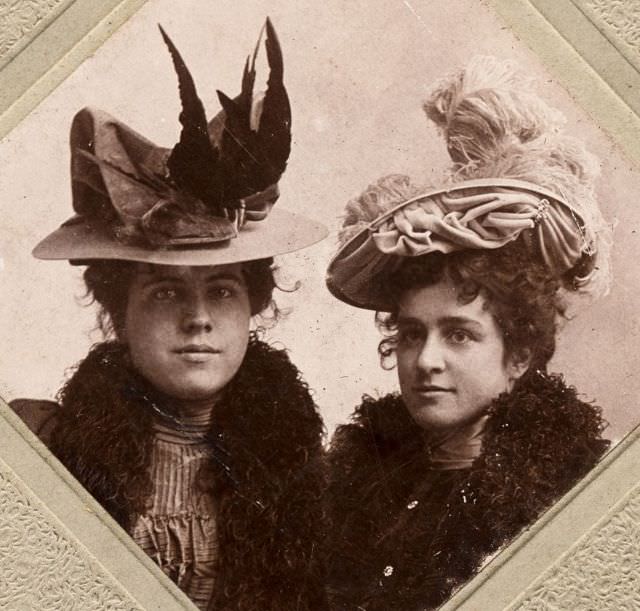 Strange Birds Hats for Women from the Early 1900s