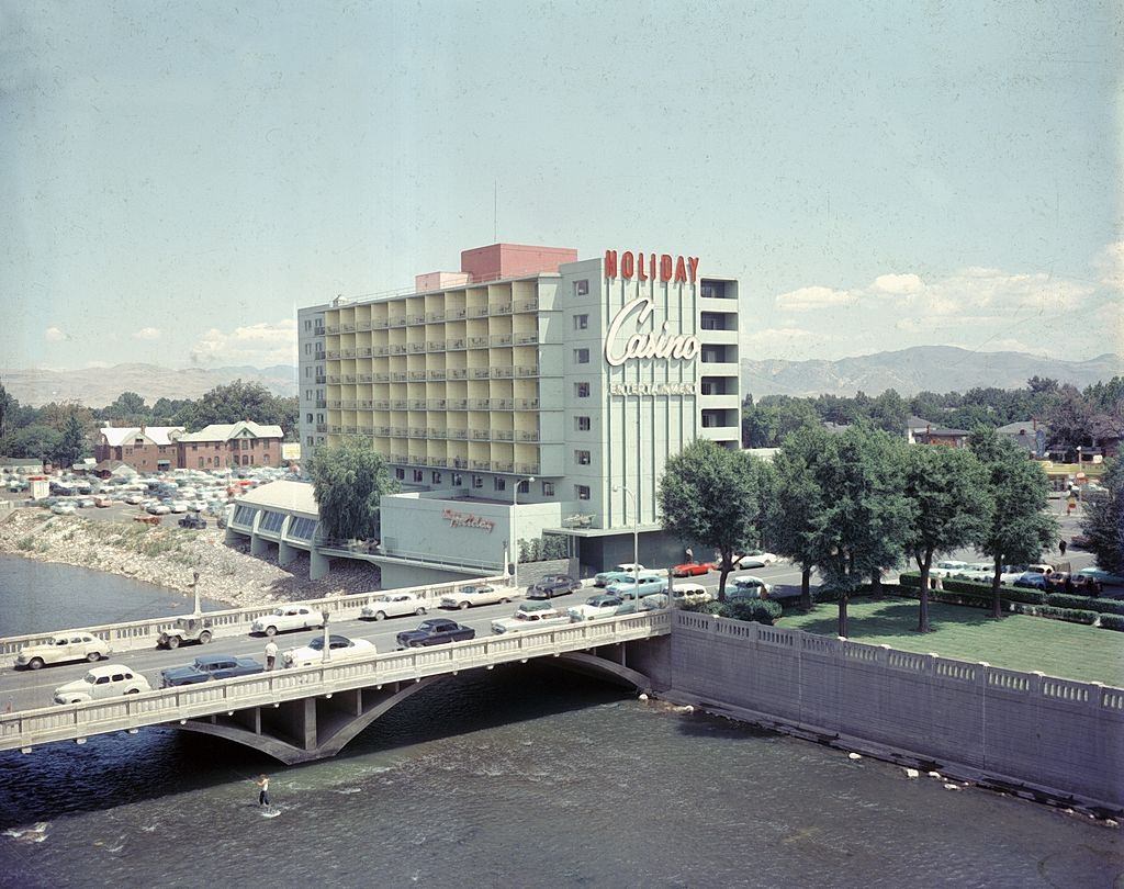 The Holiday Inn hotel and casino, Reno, 1950s