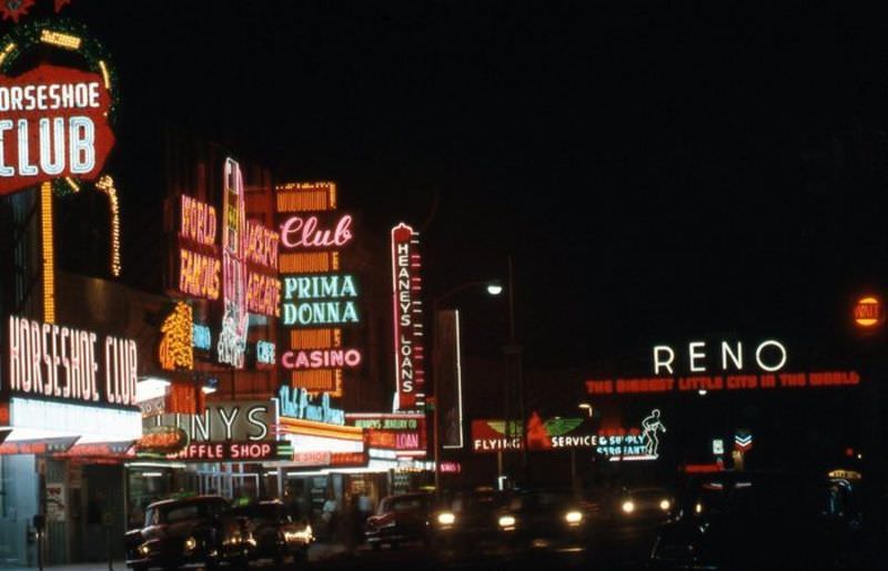 Reno at night