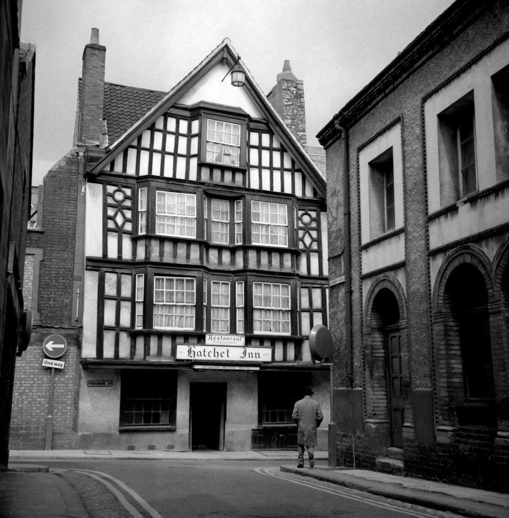 The Hatchet Inn, Bristol, 1967.