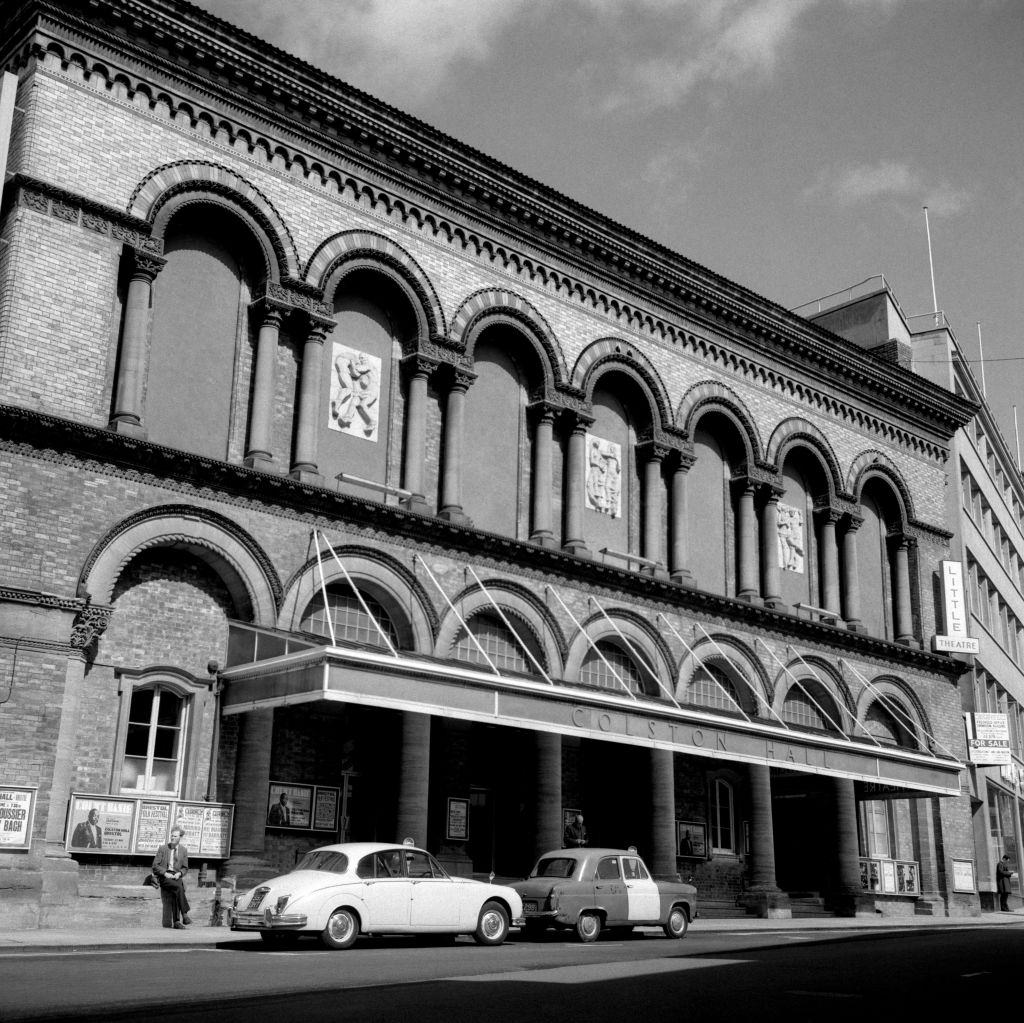 Colston Hall in Bristol, 1960.