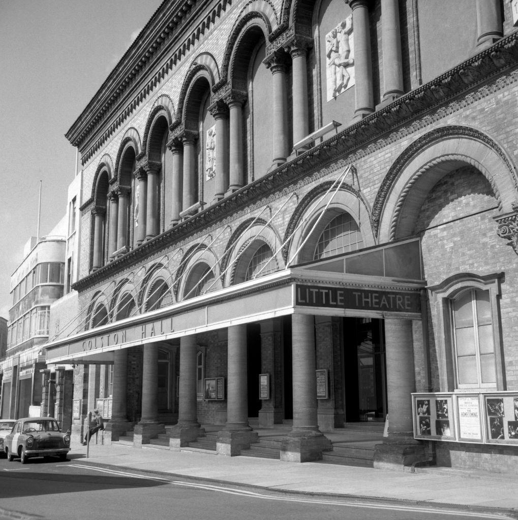 Colston Hall and Little Theatre, 1960.