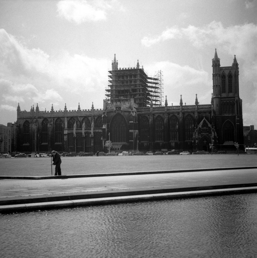 Bristol Cathedral Church, 1967.
