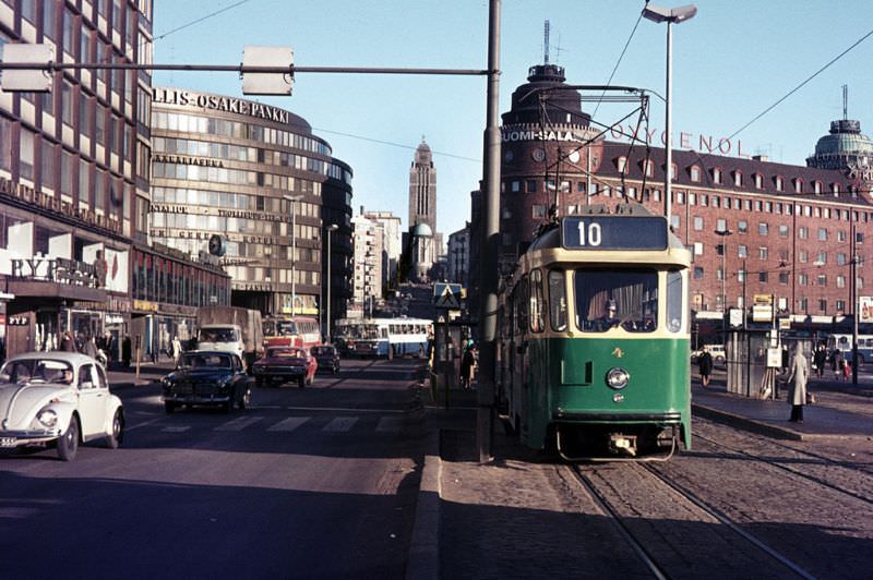 Helsinki tram, 1969
