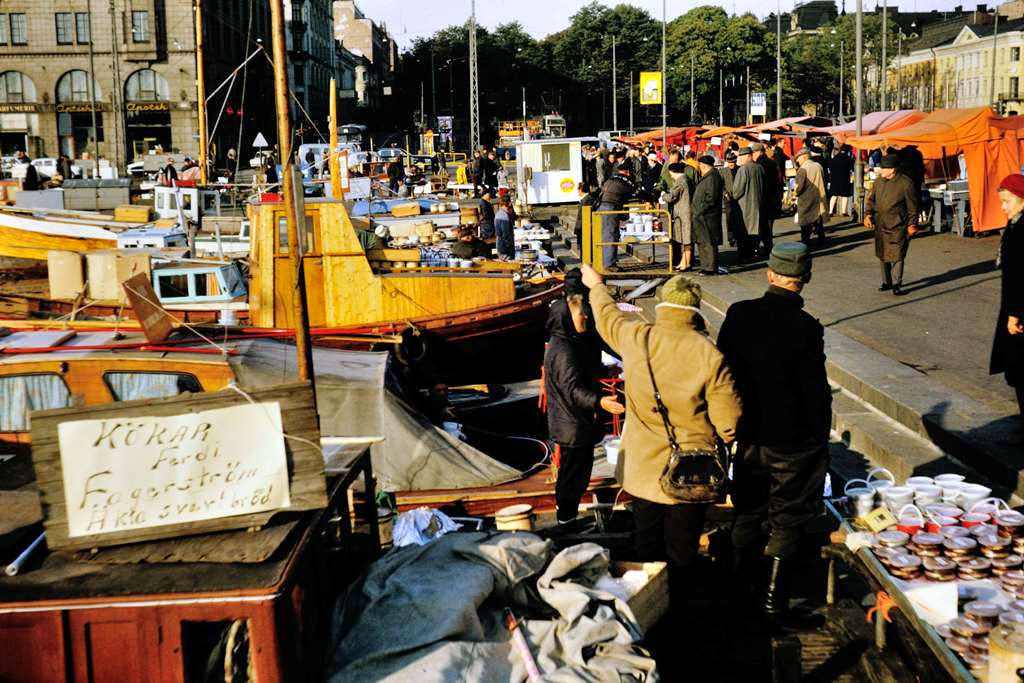 Fish, Helsinki Market, 1960s