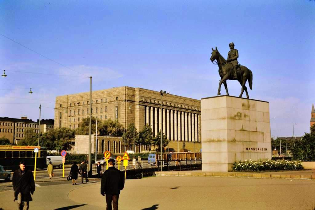 Mannerheim & Parliament, 1960s