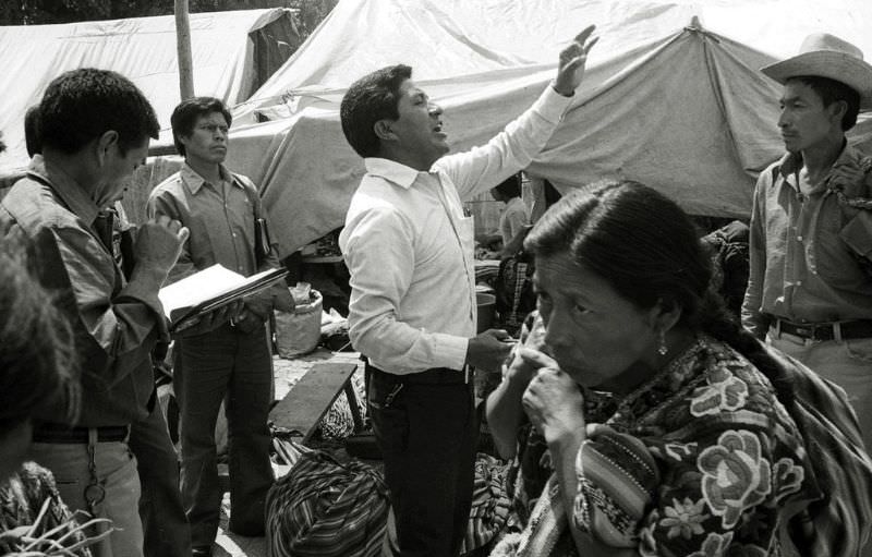 The preacher in Chichicastenango, 1984