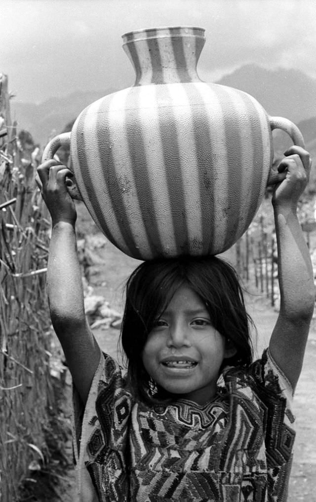 Refugees, Ixil Triangle, Guatemala, 1984