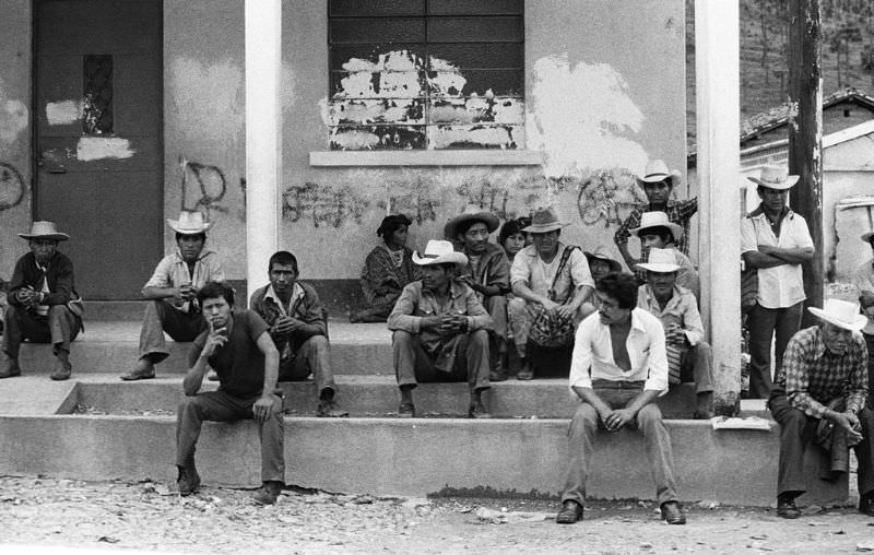 The occupied village, Guatemala, 1982