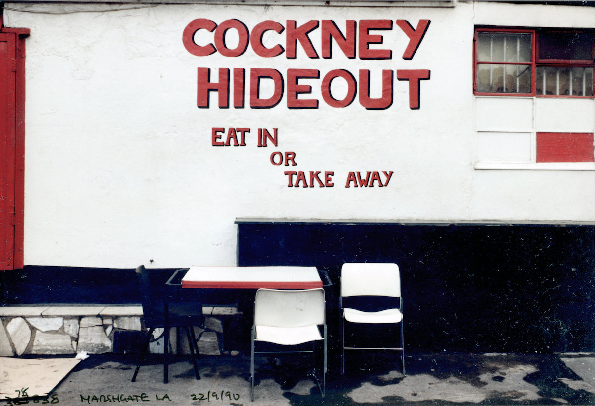 Cockney Hideout (Paul’s Cafe), Marshgate Lane, Stratford Marsh, Newham, London 1990