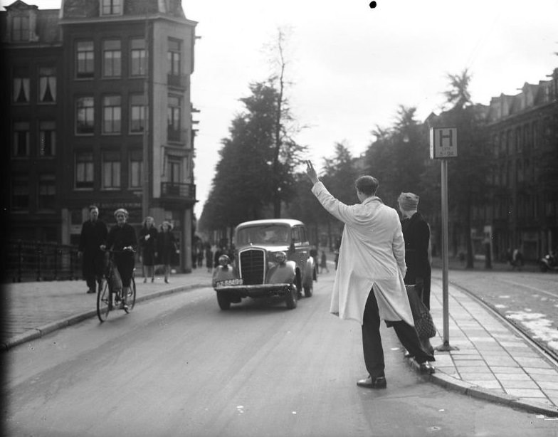 Ceintuurbaan, Amsterdam. September 24, 1946