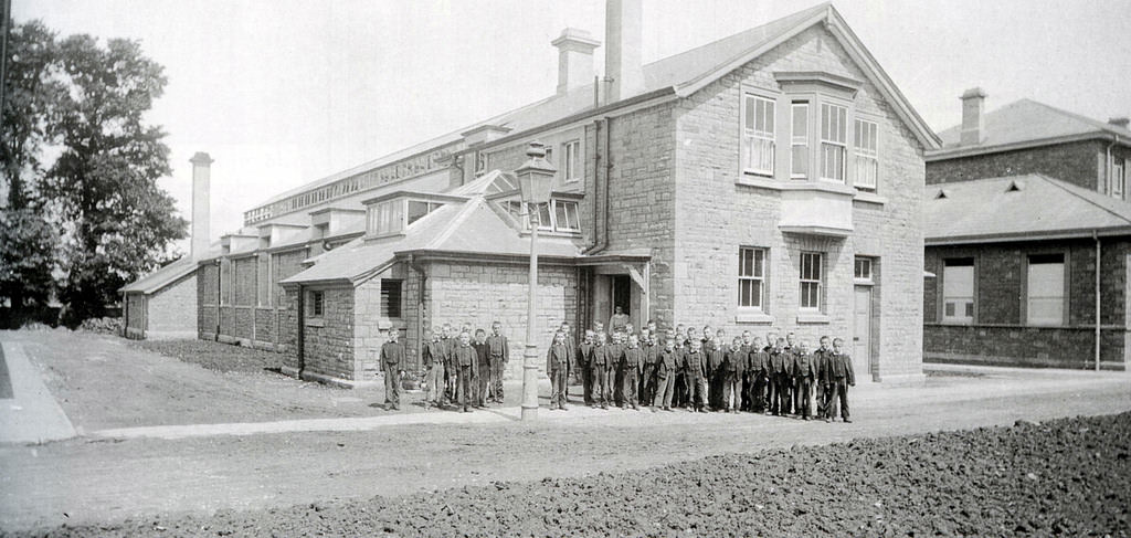 N.Taylor game and poultry dealer with all its fresh birds on display, Nicholas Street, 1899