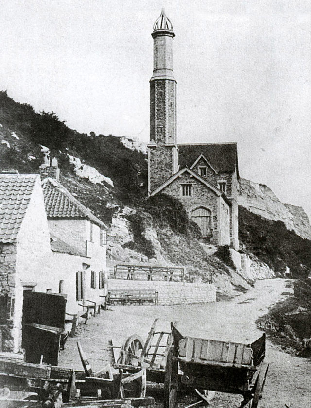 Pumping Station, Avon Gorge near Clifton, 1874