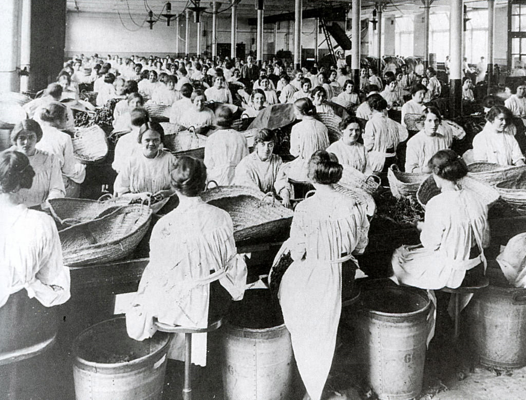 Wills Tobacco girls, Bedminster, 1890s