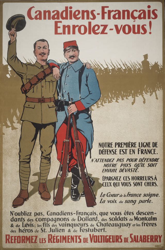 Canadiens-Français Enrolez-Vous!