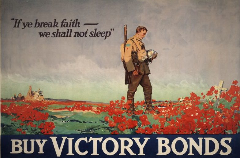 If ye break faith, we shall not sleep” - Buy Victory Bonds