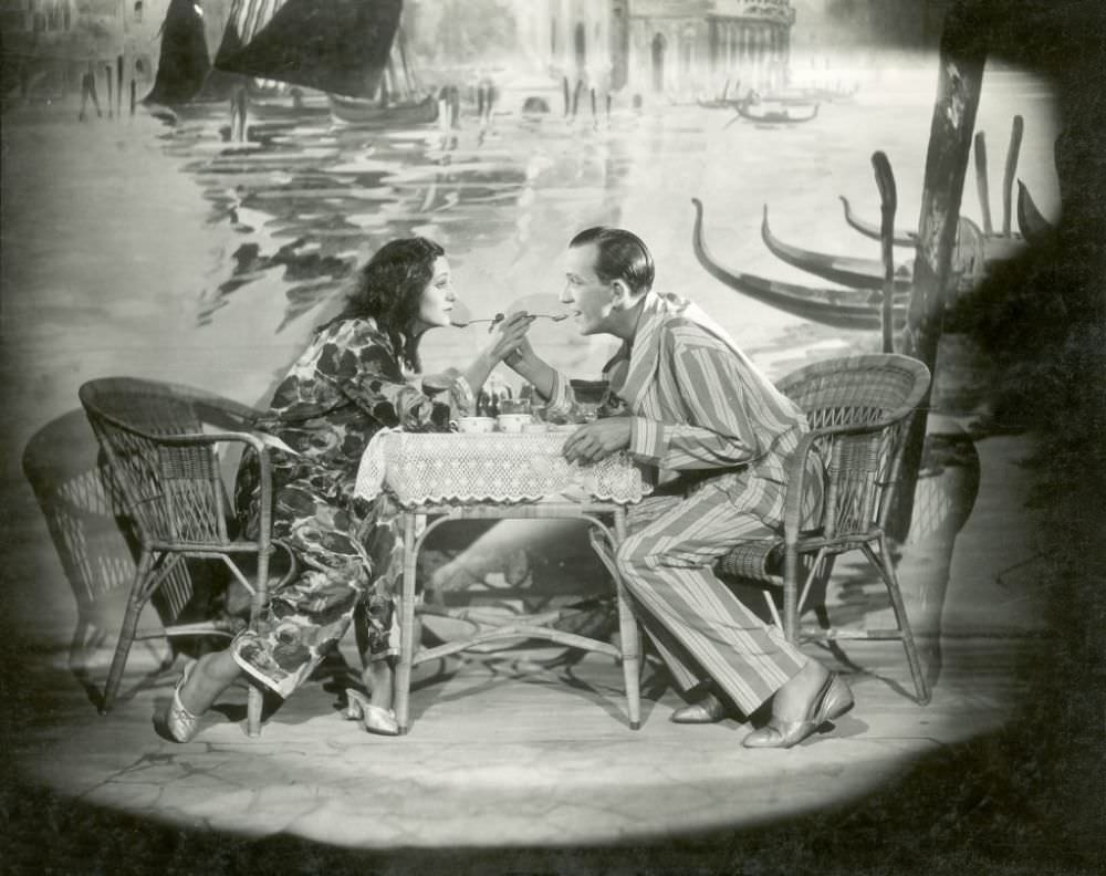 Gertrude Lawrence and Noel Coward in London Calling, 1923.