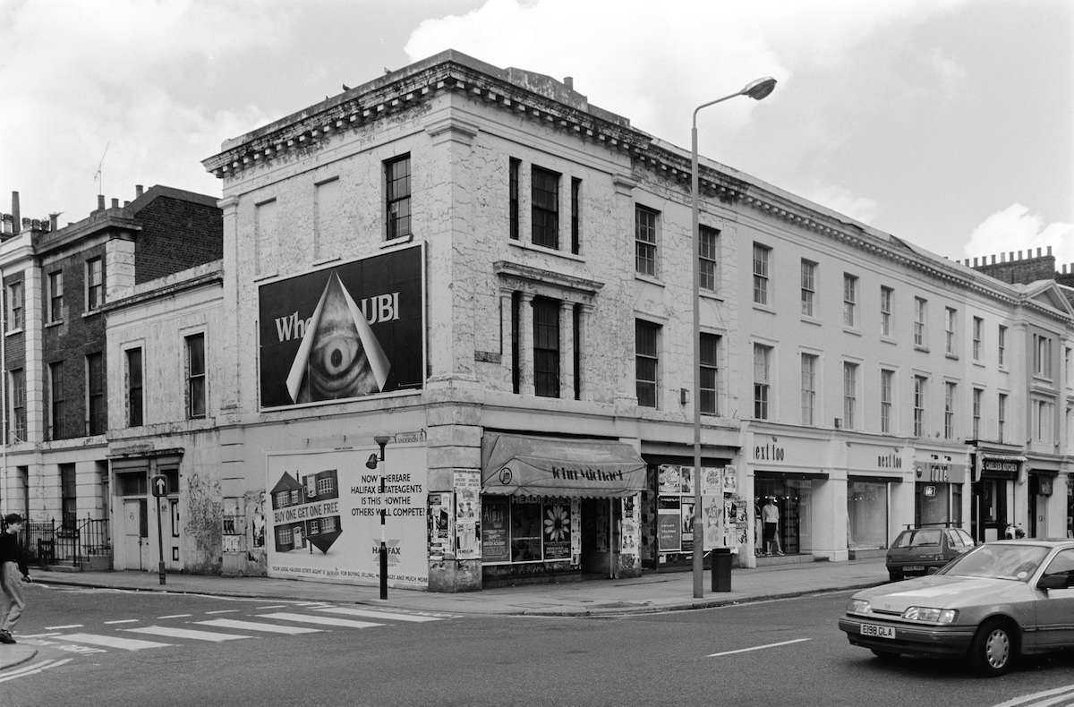 Anderson Street, Kings Road, Kensington and Chelsea, 1988