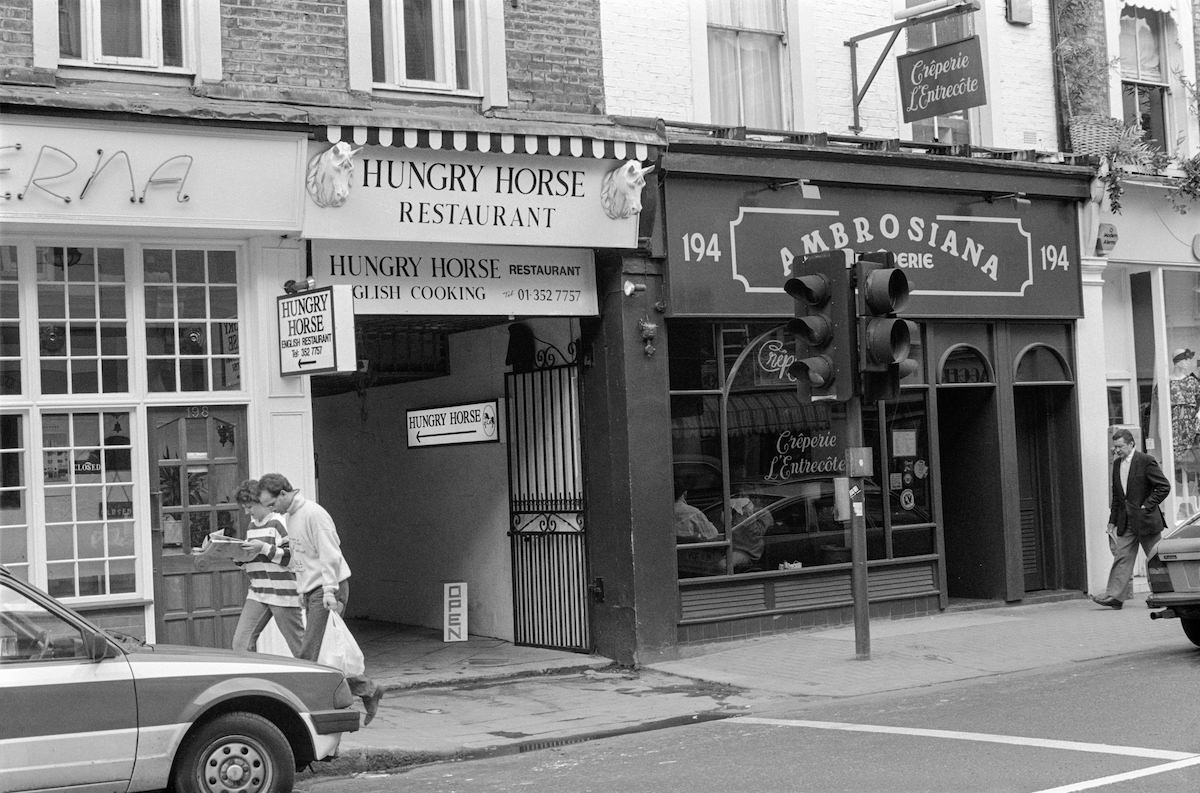 Fulham Road, Chelsea, Kensington and Chelsea, 1988