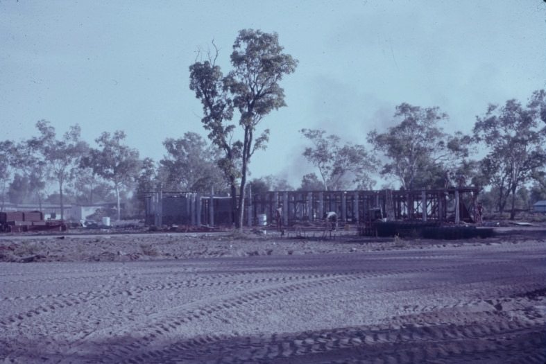 Public Works Office will be 7 feet off ground, November 1960