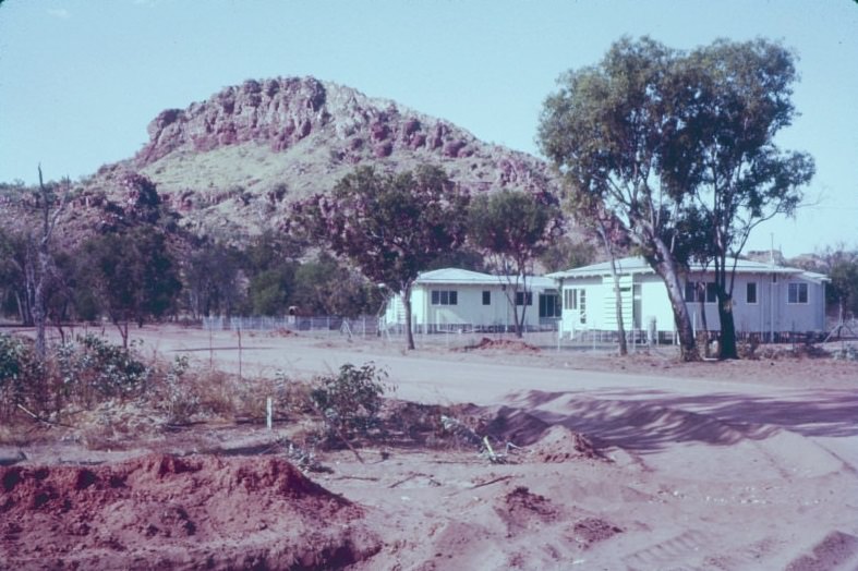 The 1st Two Houses in Kununurra and Kelly's Knob, November 1960