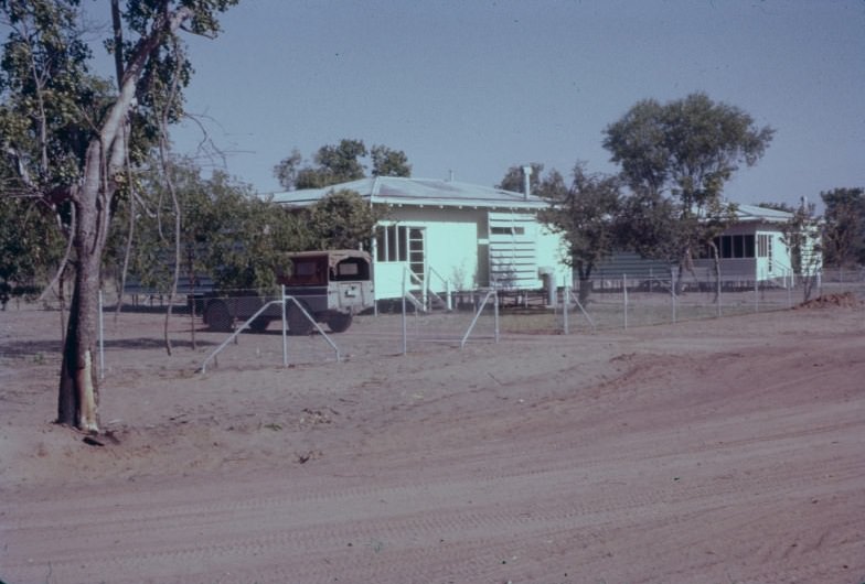 The 1st Two Houses in Kununurra, November 1960